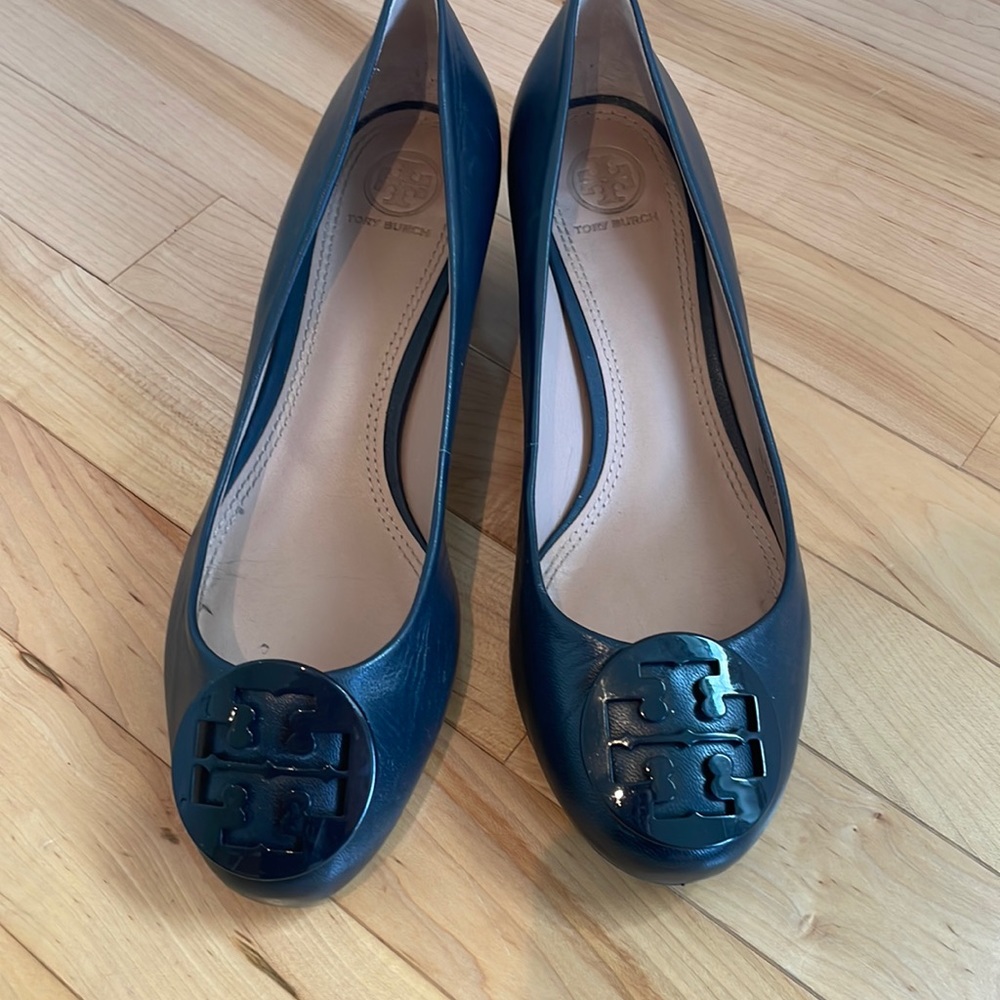 Tory Burch Square heel pump